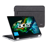 Notebook Acer Aspire 3 Spin 14 Touch Intel Core I3 256/8gb Cor Cinza