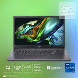 Notebook Acer Aspire 5 Intel® Core I712650h 15.6 Uhd Para Processadores Intel 512gb Ssd 8gb Ram Windows 11 Home 64-bits - A515-57-76mr