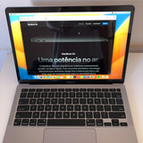 Notebook Apple Macbook Air M1 8gb 256gb Cinza-espacial