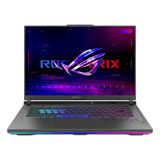 Notebook Asus Rog Strix G16 Core I9 16gb 512ssd W11 Rtx 4060 Cor Cinza