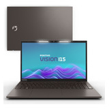 Notebook Positivo Vision I5 Intel Core I5 Linux 8gb 512gb Ssd Lumina Bar 15.6 Fullhd - Cinza