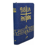 Nova Bíblia Pastoral - Média - Zíper Jeans, De Paulus. Editora Paulus, Capa Mole, Edição 1 Em Português