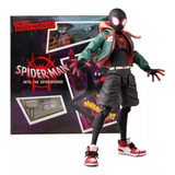 Novo Boneco De Ação Sentinel Spider-m Miles Morales