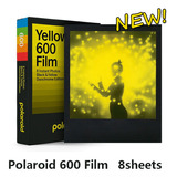 Novo Filme Instantâneo Polaroid 600 Preto E Amarelo