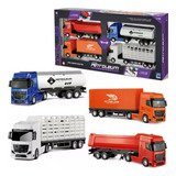 Novo Kit Caminhão Petroleum Séries 4 Em 1 - Roma Brinquedos