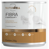 Nutrawell Fibra Fibregum Neutro 100% Vegetal 210g