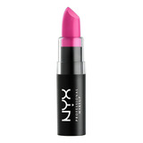 Nyx - Batom Fosco, Cor De Maquiagem Profissional, Rosa Chocante, Mls02