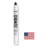 Nyx Lápis Delineador Jumbo Para Olhos 601 Black Bean Preto