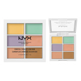 Nyx Professional Makeup Paleta Coretivo Cremoso 6 Cores