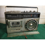 N°2132 Antigo Rádio Gravador Seiko- Sucata Não Funciona
