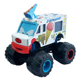 O Sorveteiro Monster Truck Cars Toon Metal Tormentor Sorvete