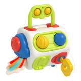 Octahedron Busy Ball Baby, De Um Ano, Brinquedos Montessori