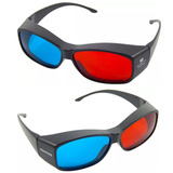 Óculos 3d Ultra Resistente Red Cyan Ótima Qualidade