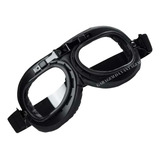 Óculos Aviador Google Preto Motociclista Harley P/ Capacete 