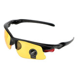 Óculos Ciclismo Segurança Lente Amarela Visão Noturna 15636