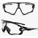 Oculos Ciclista Branco Lente Transparente Noturno - O Melhor