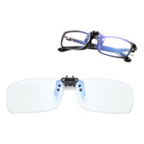 Óculos Clip On Clipon P/ Grau Uv400 Filtro Anti Luz Azul