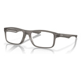 Óculos De Grau Oakley Plank 2.0 Satin Grey Smoke