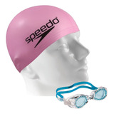 Óculos De Natação Feminino Hidroginástica Kit De Natação
