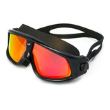 Óculos De Natação Hammerhead Extreme Triathlon Mirror Cor Preto (lente Polarizada Espelhada)