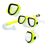 Óculos De Natação Infantil Antiembaçante C/ Snorkel Kit