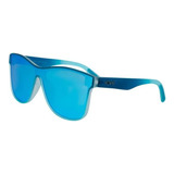 Óculos De Sol Casual Proteção Uv400 Lente Polarizada Yopp Armação Azul Degrade Confortável Casual Esportivo Lente Azul Espelhada Uv400 Poliarizado Uv