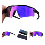Óculos De Sol Radar Ev Path Espelhada Esporte Tanzanite