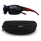 Óculos De Sol Shimano Polarizado Uv400 Pesca Ciclismo Esport