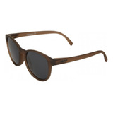 Óculos De Sol Yopp Lentes Uv400 Polarizado Marrom Redondo 