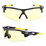 Óculos Esportivo Bike Ciclismo Mtb Speed Proteção Uv Praia Cor Da Lente Amarelo