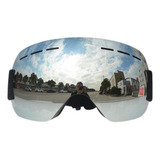 Óculos Jet Ski Snowboard Esqui Paintball Espelhado Proteção Cor Da Lente Cromada