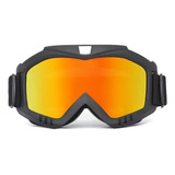 Óculos Jet Ski Snowboard Paintball Motocross Esqui Esportivo Cor Da Lente Laranja