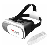 Óculos Metaverso Vr Box Realidade Virtual Controle Bluetooth