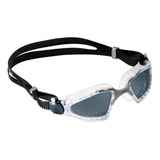Óculos Natação Kayenne Pro Lente Fumê Aqua Sphere Cor Preto/transparente