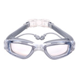 Oculos Natação Mergulho Piscina Sport Adulto Profissional Cor Cinza Transparente