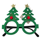 Óculos Natal Divertido Pinheiro Verde 12x14x15cm Cromus
