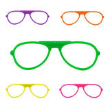 Óculos Neon Para Festa E Balada C/10 Un - Vários Modelos 