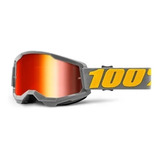 Óculos S 100% Strata 2 Espelhado Izipizi Jet Ski Moto 