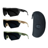 Óculos Solar Tático Invictus Focus Tiro Airsoft + Case