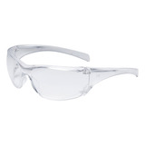 Óculos Virtua Ap Af De 3 Mm +transparentes, Antiembaçantes, Vidro Econômico, Cor Branca