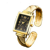 Oferta Relógio Bracelete Feminino Luxo Aço Inox Analógico