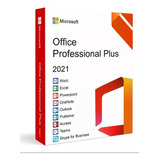 Office Professional Plus- 2021, Ativado Permanente.