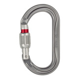 Ok - Mosquetão Oval Alumínio Com Rosca Petzl