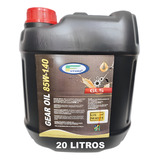 Óleo 140 Sae 85w 140 Api Gl 5 Transmissão Diferencial 20 L