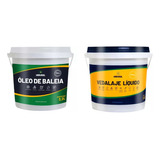 Oleo De Baleia + Veda Laje Líquido Vbrasil 3,2 Litros 