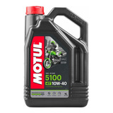 Óleo De Motor Motul Semi-sintético 10w-40 Para Motos E Quadriciclos De 1 Unidade X 4l
