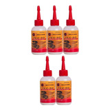 Óleo Lubrificante Bike Bicicleta Tec50 Cera 60ml 05 Unidades