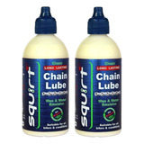 Óleo Lubrificante Squirt Cera Seco Dry Lube 120ml - 2 Un