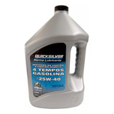 Óleo Quicksilver 25w40 4t Mercruiser Gas Galão 4 Litros