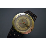 Omega Dynamic Gèneve Vintage 70´s - Plaq. Ouro - Lindo Dial 
